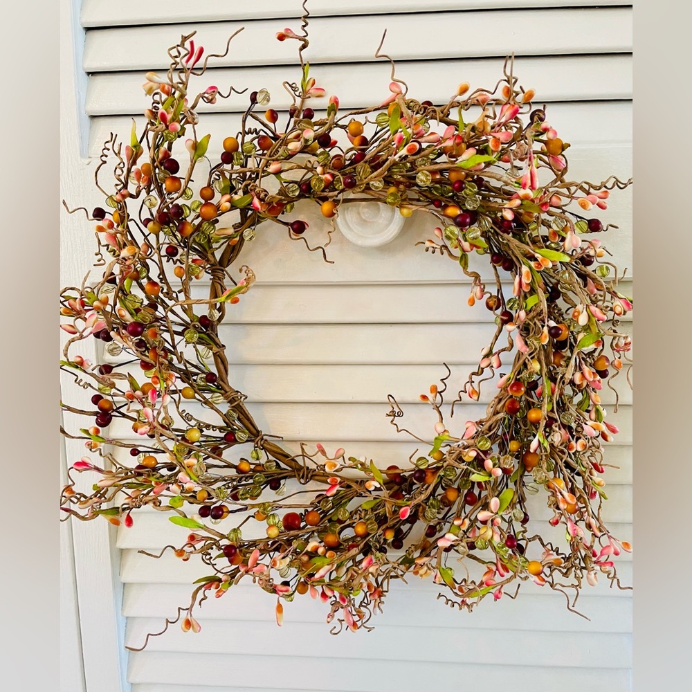 Crystal Blossom Wreath
